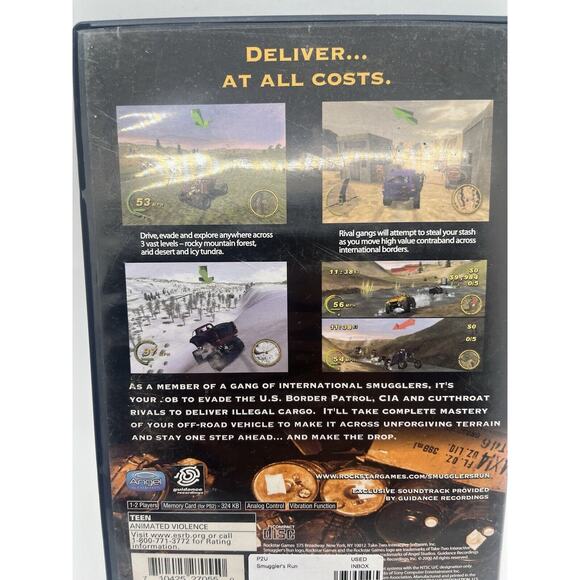 Smuggler's Run (Sony PlayStation 2 PS2) | CIB | Tested & Works! - Picture 8 of 10